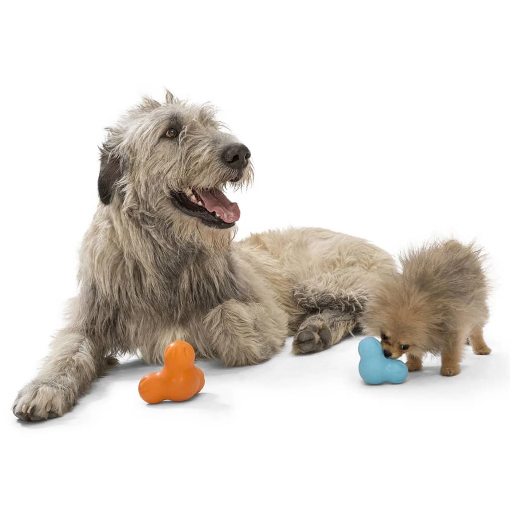 West Paw Dog Toy with Zogoflex Tux Mandarin Orange L