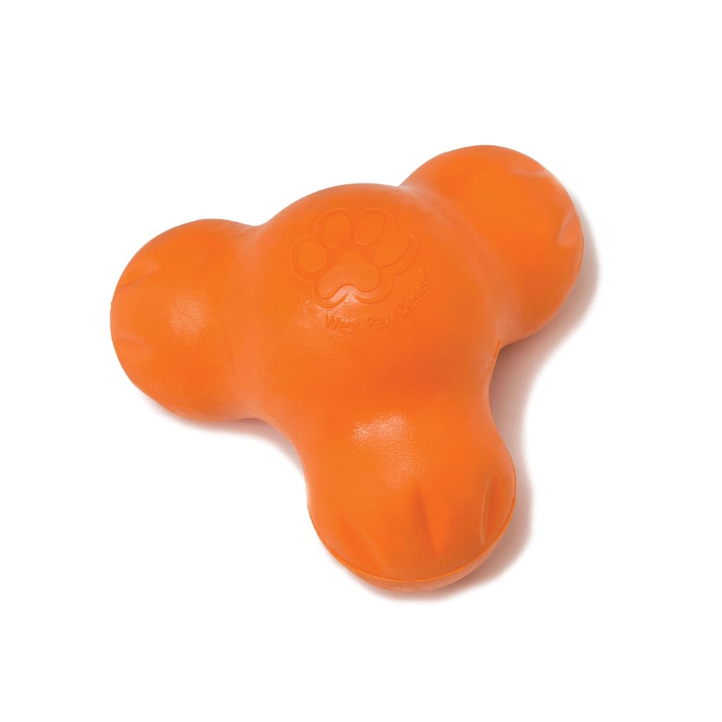 West Paw Dog Toy with Zogoflex Tux Mandarin Orange S