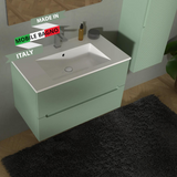 Mobile da Bagno Rigo cm. 80 x 45 x 50 - LE VERDE SALVIA