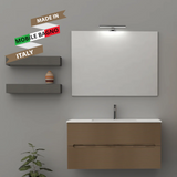 Rigo Bathroom Cabinet cm. 100 x 45 x 50 - LE ROVERE FARNIA