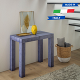 EXTENDING CONSOLE TABLE DIGITAL PRINTS DIAMETER CM. 46XH.75 - VENEZIA JEANS