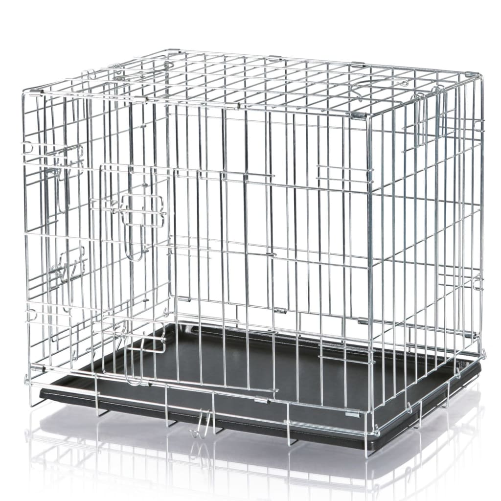 TRIXIE Domestic Dog Cage 64x54x48 cm Galvanized