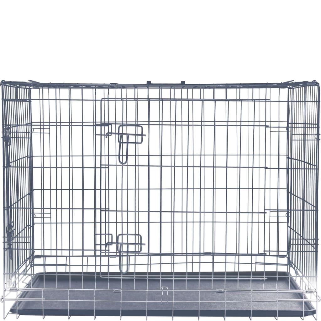 TRIXIE Domestic Dog Cage 93x69x62 cm Galvanized