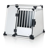 TRIXIE Pet Transport Cage XL in Aluminium