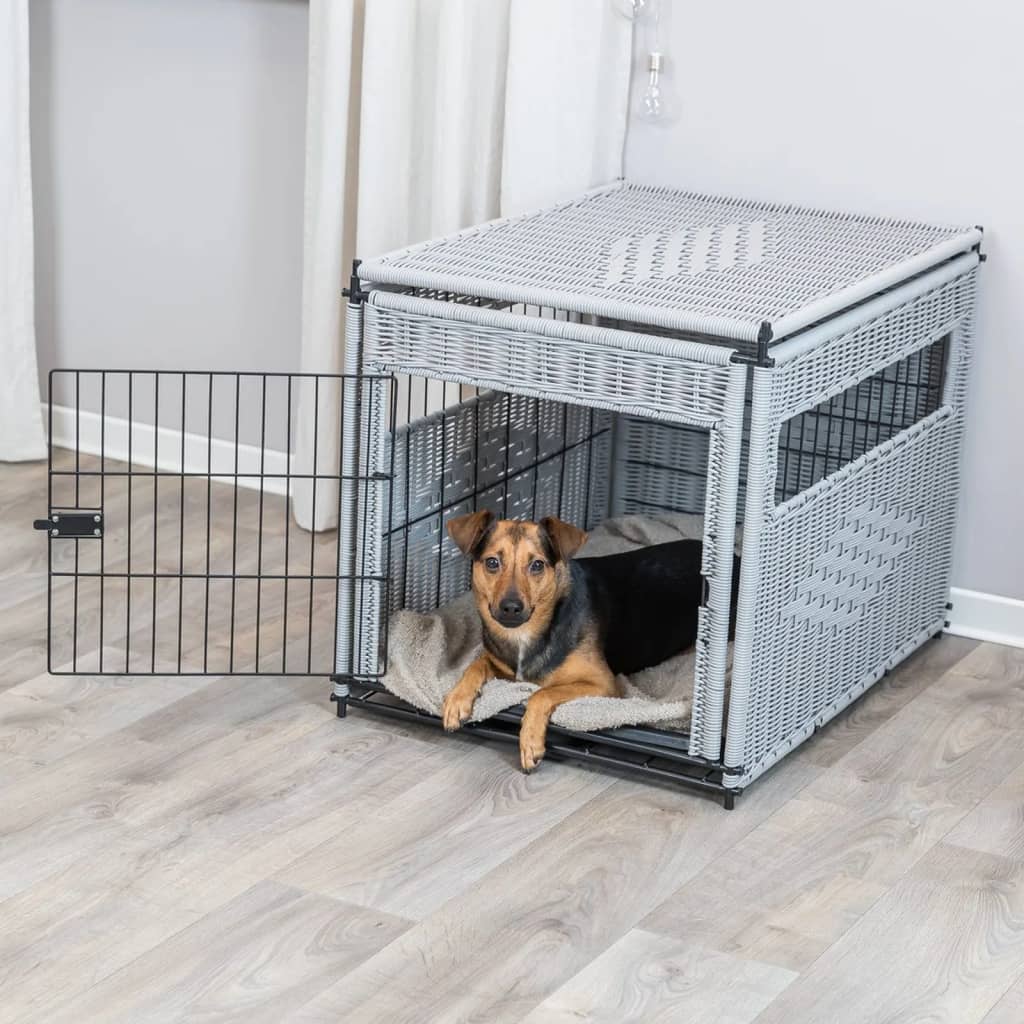 TRIXIE Domestic Kennel for Pets 58x60x77 cm Grey