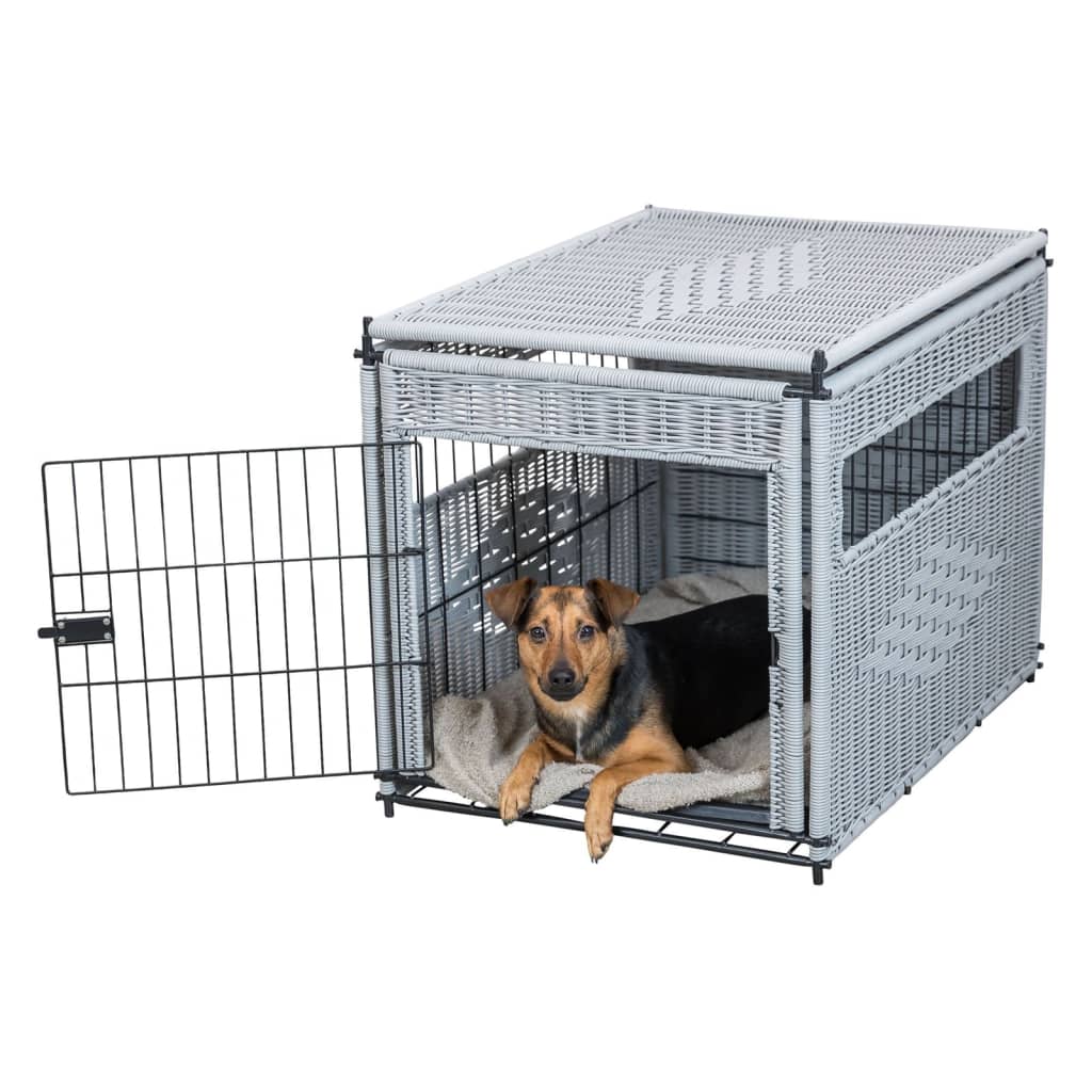 TRIXIE Domestic Kennel for Pets 58x60x77 cm Grey