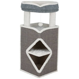 TRIXIE Scratching Post for Cats Arma Blue Gray and White