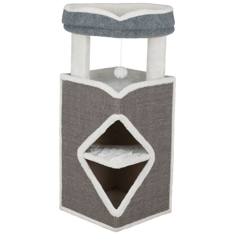 TRIXIE Scratching Post for Cats Arma Blue Gray and White