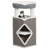 TRIXIE Scratching Post for Cats Arma Blue Gray and White