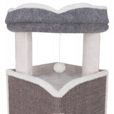 TRIXIE Scratching Post for Cats Arma Blue Gray and White