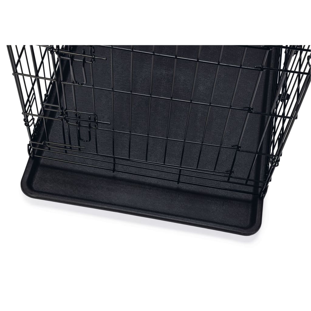 Karlie Dog Cage with 2 Doors 92x57x63cm Black