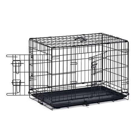 Karlie Dog Cage with 2 Doors 77x47x54cm Black