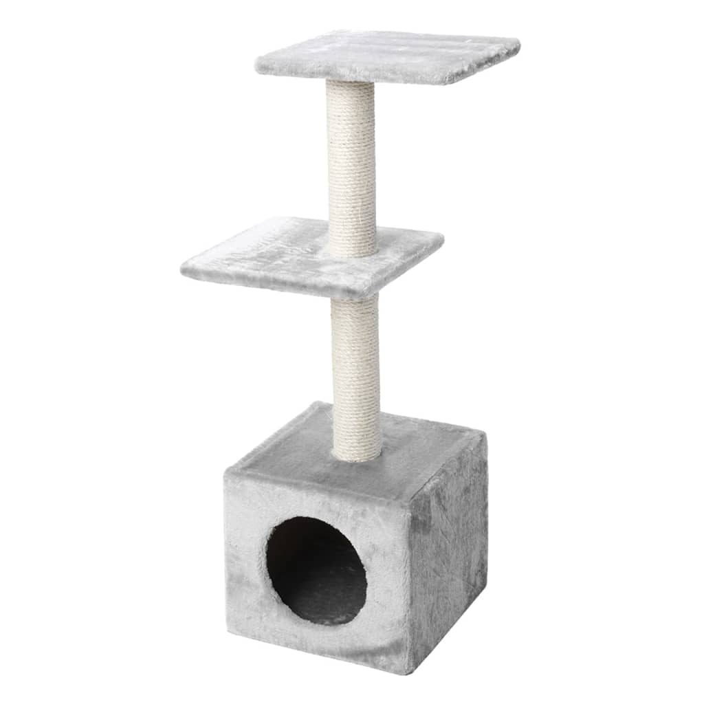 Ebi Classic Tree for Palazzo Cats 30x30x90 cm Grey