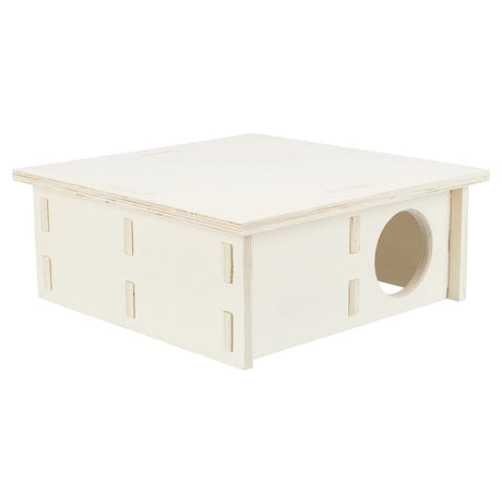 TRIXIE Casetta per Roditori con 4 Camere 25x10x25 cm in Legno