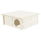 TRIXIE House for Rodents with 4 Rooms 30x12x30 cm in Wood