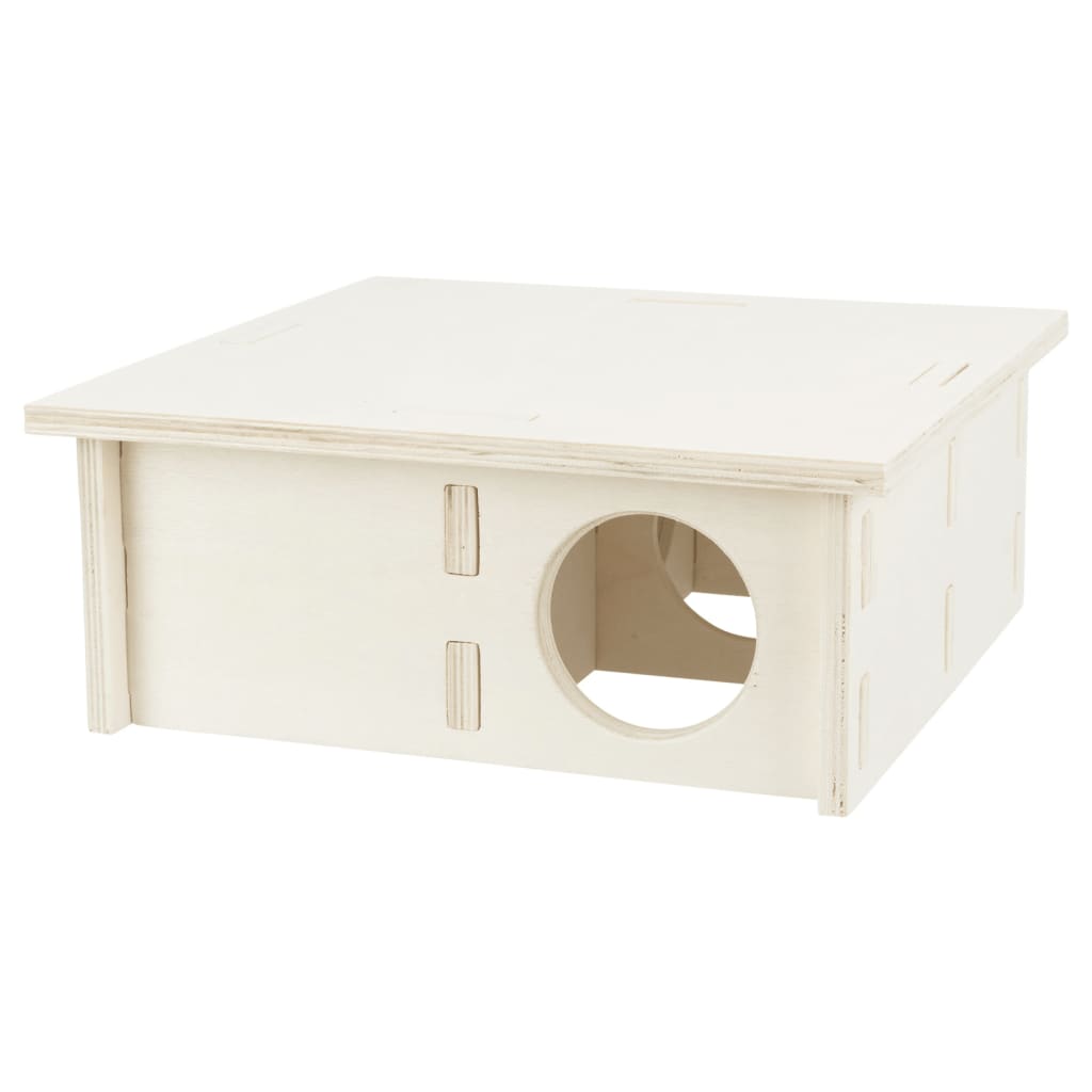 TRIXIE House for Rodents with 4 Rooms 30x12x30 cm in Wood