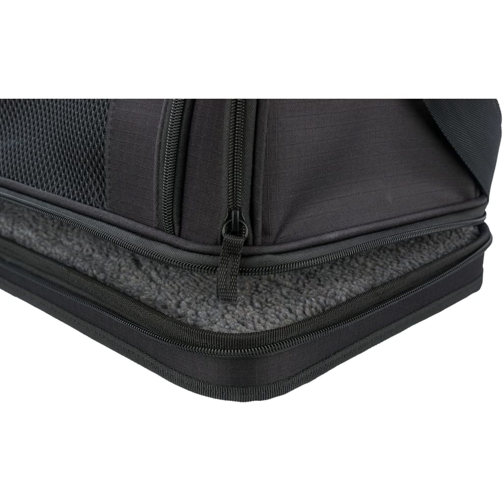 TRIXIE Airplane Dog Carrier Gate 45x28x25 cm Black