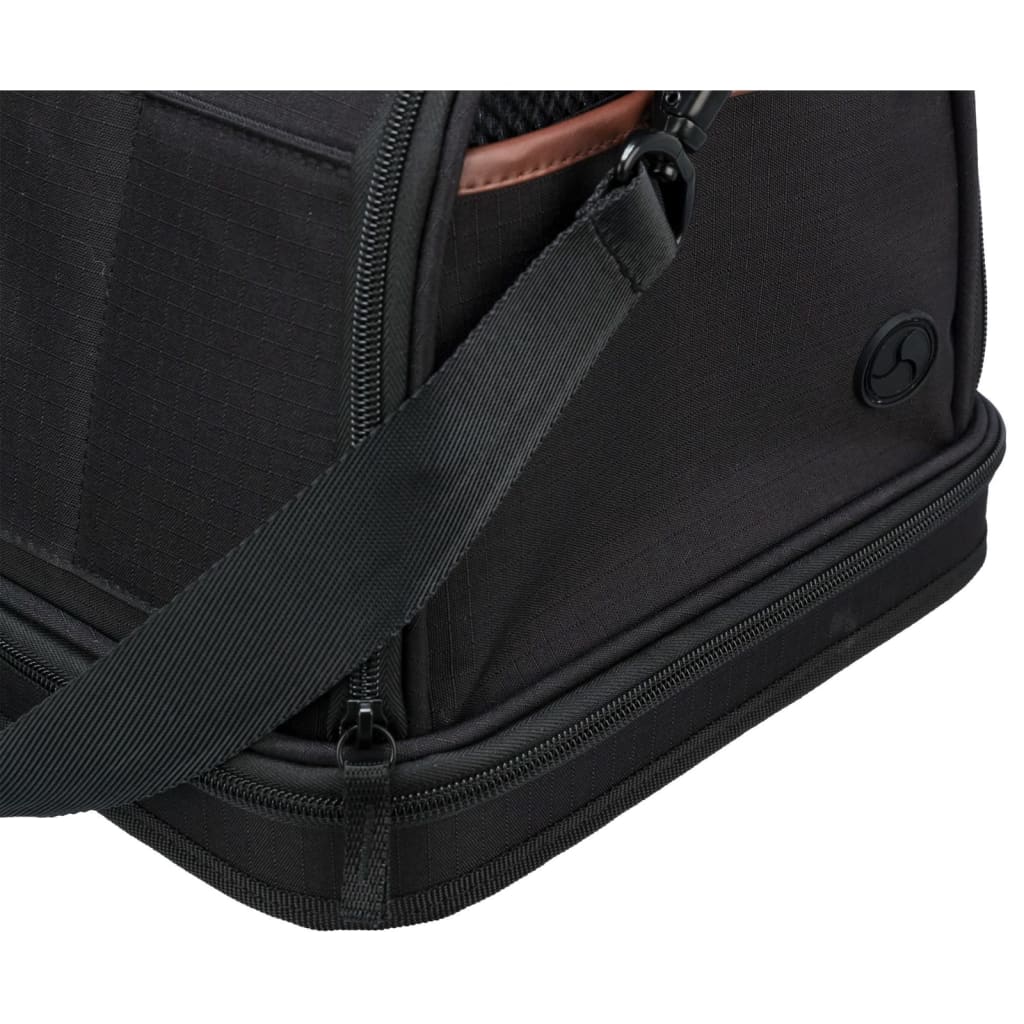 TRIXIE Airplane Dog Carrier Gate 45x28x25 cm Black