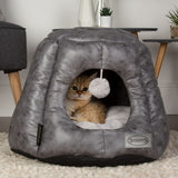 Scruffs & Tramps Knightsbridge Cat Kennel 48x38 cm Grey