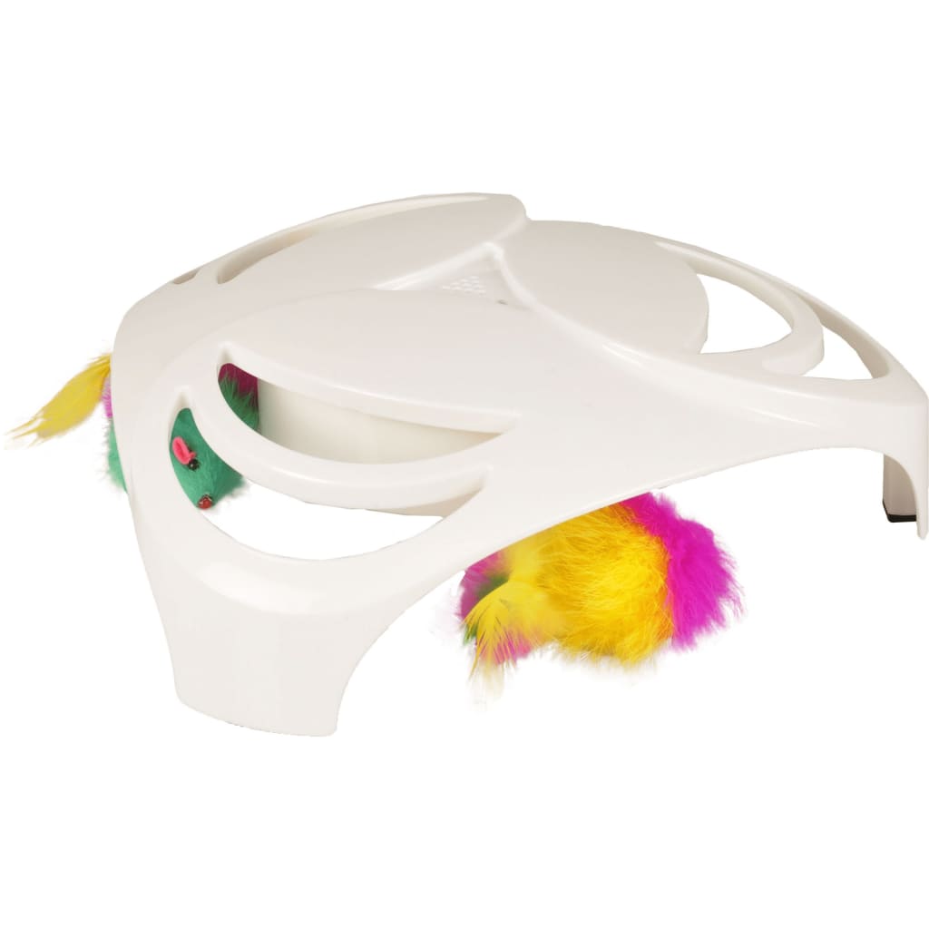 FLAMINGO Helico Cat Toy 25x25x8 cm White