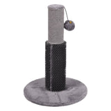 FLAMINGO Scratching Post for Cats Asa 30x30x41.5 cm Gray