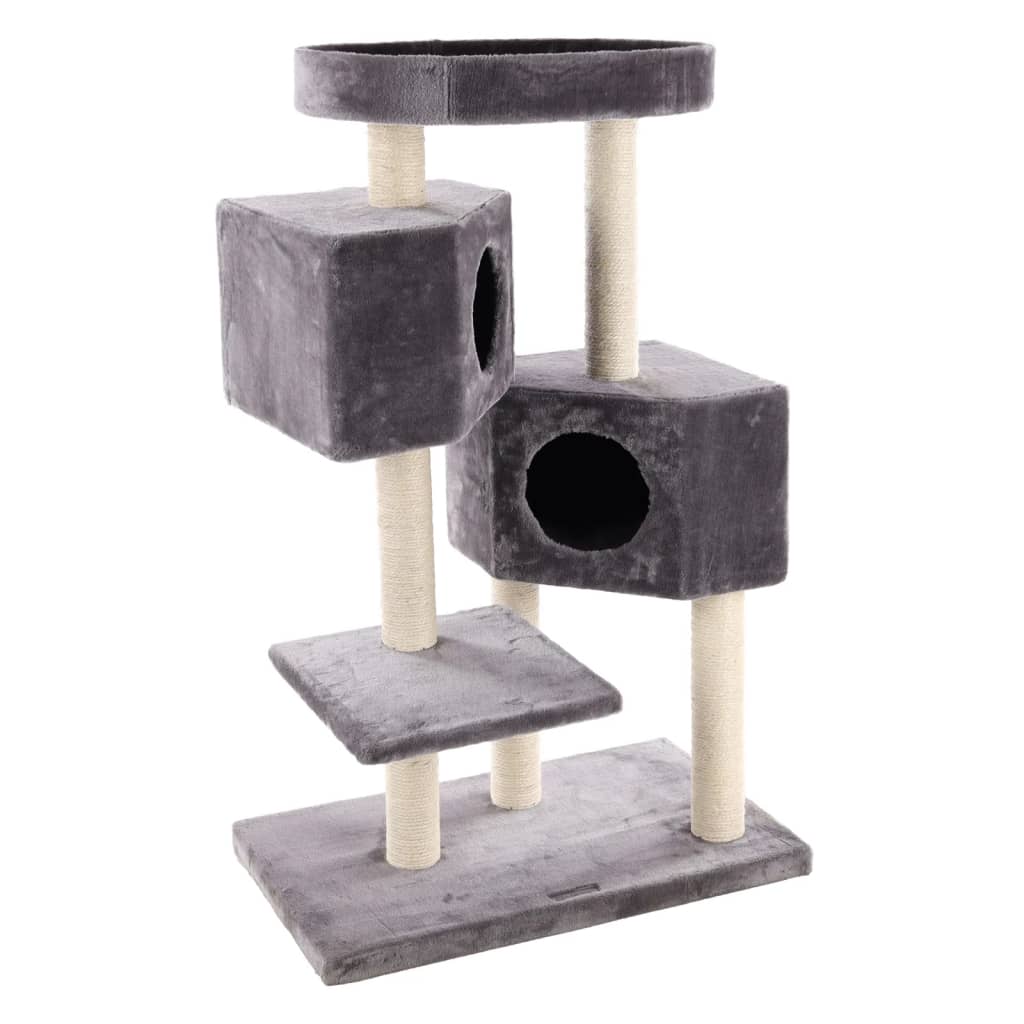 FLAMINGO Scratching Post Tree for Cats Kresko 74x40x115 cm Gray