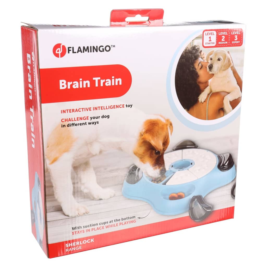 FLAMINGO Mind Trainer for Dogs Sherlock 28.8x28.8x8.6 cm