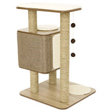 Jack and Vanilla Scratching Post for Cats Molly 56x56x86cm Brown