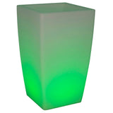 Eurotrail Lampada LED Ricaricabile/Vaso di Fiori Rotondo 50 cm