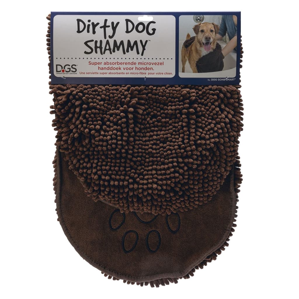 DOG GONE SMART Anti-dirt Towel for Dogs Shammy 80x35cm Brown