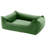 Madison Letto per Cani Velvet 100x80x25 cm Verde