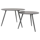 Lesli Living Tavolino Rafael 45x35 cm Grigio