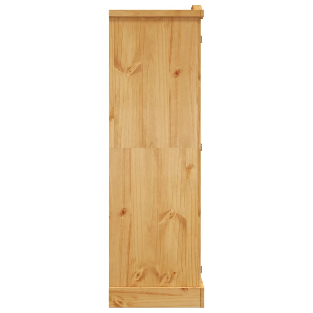 vidaXL Armadio in Legno di Pino Messicano Corona Range 3 Ante