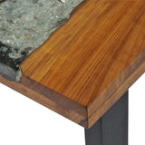 Tavolo Consolle in Teak 100x35x75 cm