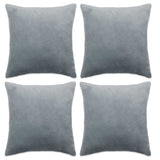 Fodere per Cuscini 4 pz in Tessuto 40x40 cm Grigio