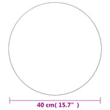 Specchio da Parete 40 cm in Vetro Circolare