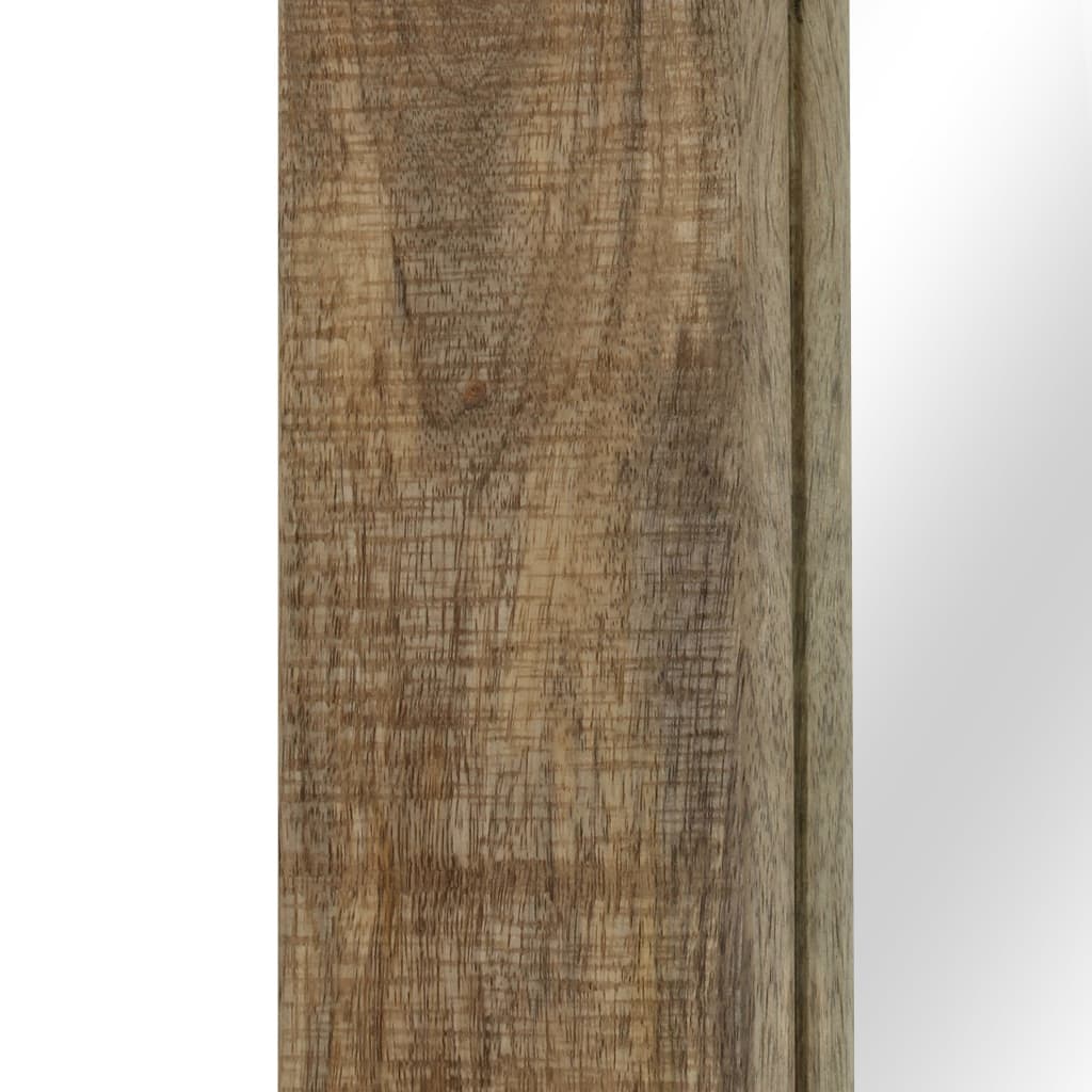 Specchio in Legno Massello di Mango 50x110 cm