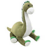 Giocattolo di Peluche Dinosauro Brontosaurus Verde