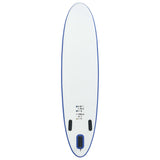 Set Tavola Gonfiabile da SUP Blu e Bianco