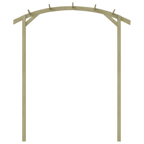 Pergola da Giardino Legno di Pino Impregnato 180x210x40 cm