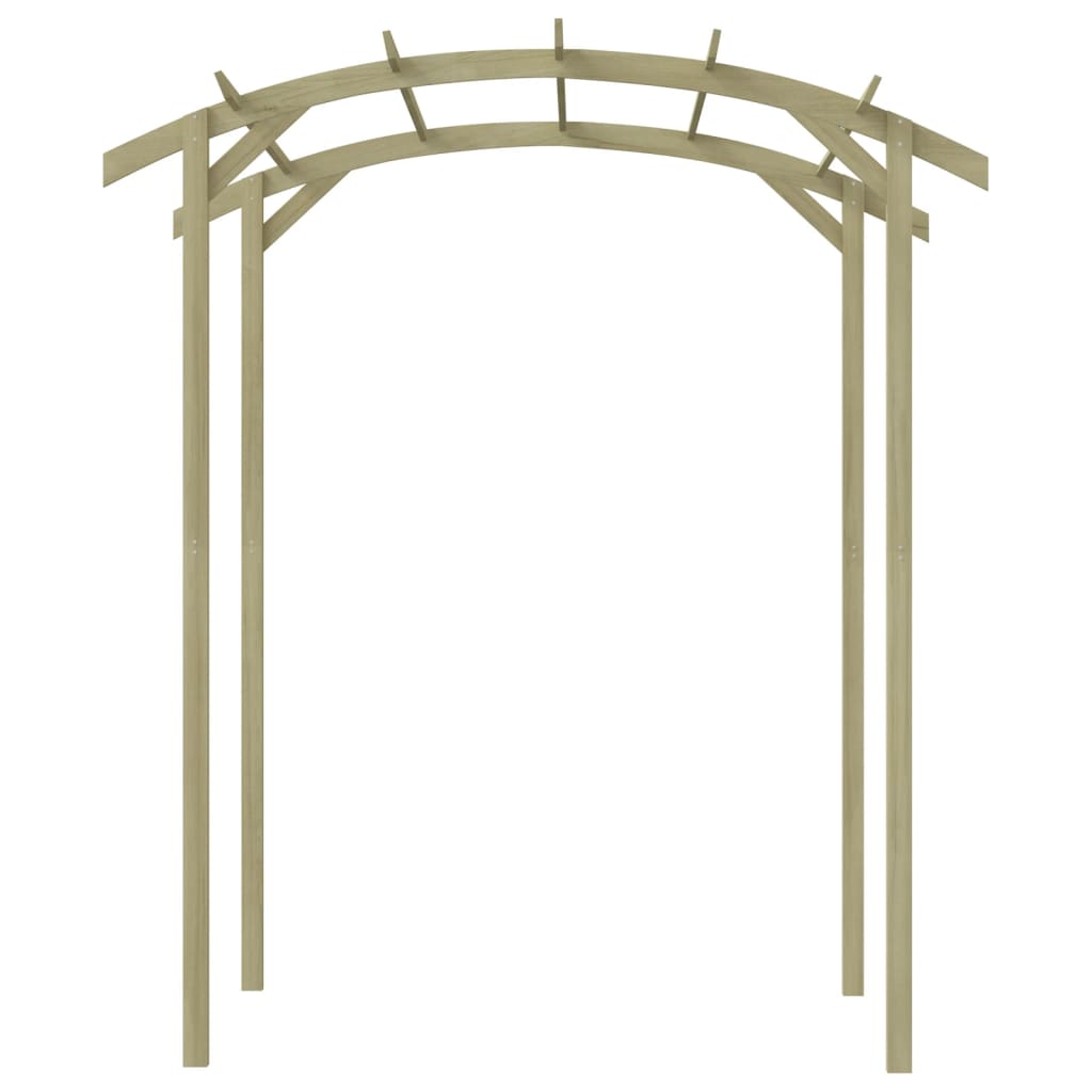 Pergola da Giardino Legno di Pino Impregnato 180x197x210 cm