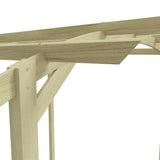 Pergola da Giardino Legno di Pino Impregnato 180x197x210 cm