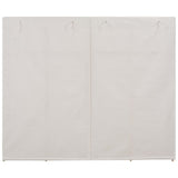 Armadio Bianco 200x40x170 cm in Tessuto