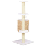 Albero per Gatti con Tiragraffi in Sisal Seagrass