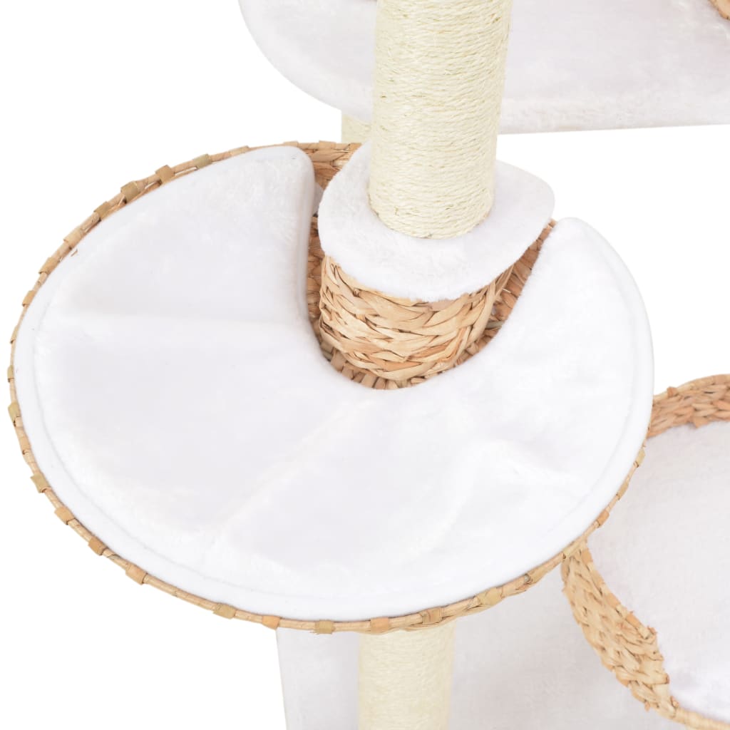 Albero per Gatti con Tiragraffi in Sisal Seagrass