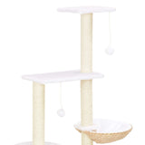 Albero per Gatti con Tiragraffi in Sisal Seagrass