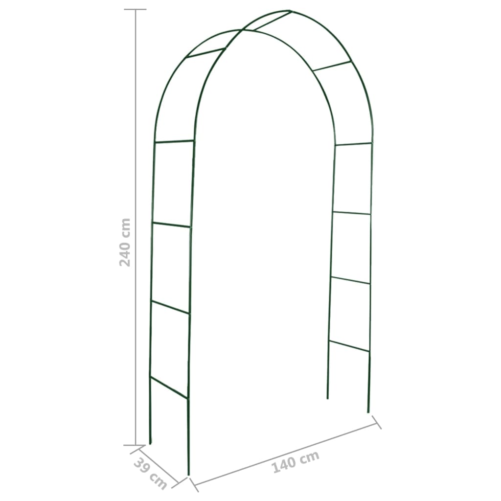 Archi da Giardino 2 pz per Piante Rampicanti