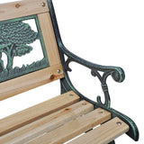 Panchina da Giardino per Bambini 84 cm in Legno