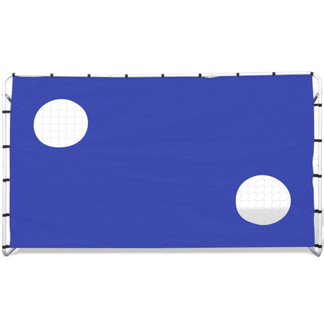 Porta da Calcio e Telone con Buchi per Allenamento 240x92x150cm