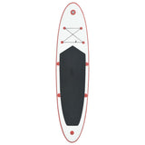 Set Tavola da SUP e Surf Gonfiabile Rosso e Bianco